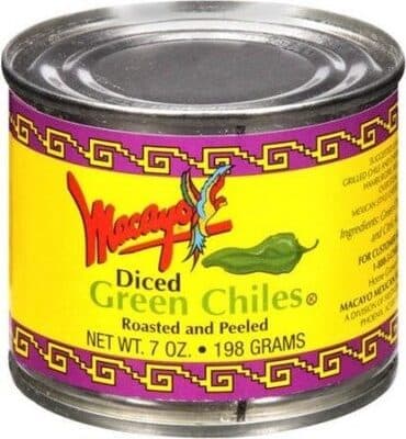 Macayo Green Chiles Diced