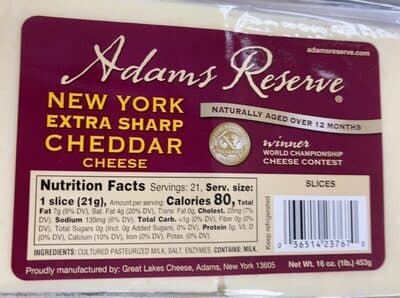 New York Extra Sharp Cheese