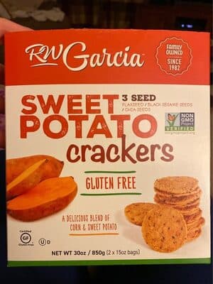 Sweet Potato Crackers