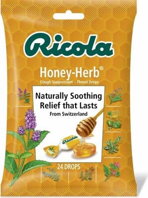 Ricola Honey-Herb Cough Suppressant/Throat Drops
