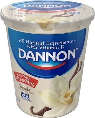 Vanilla Whole Milk Yogurt