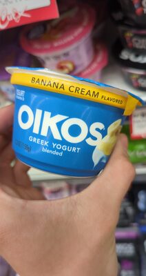 Banana Cream Flavor Blended Greek Yogurt