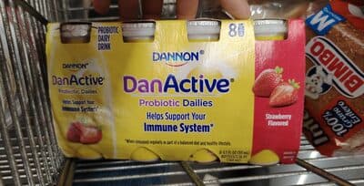 Strawberry Flavor Probiotic Dairy Drink