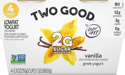 Vanilla Greek Lowfat Yogurt
