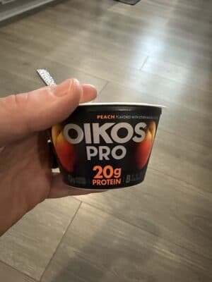 Oikos Pro Yogurt-Cultured Ultra-Filtered Milk, Peach