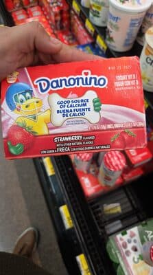 Strawberry Flavor Dairy Snack