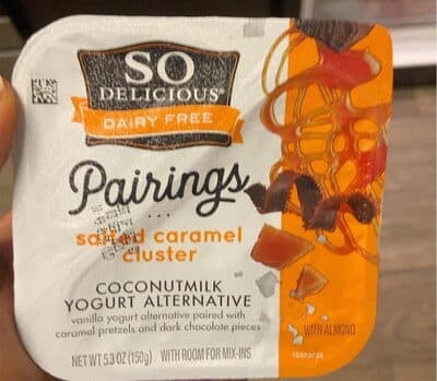 Salted Caramel Crunch Pairings Coconutmilk Yogurt Alternative