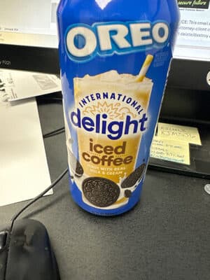 International Delight Oreo Cookie Flavored Iced Coffee