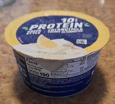 Lemon Greek Style Coconutmilk Yogurt Alternative