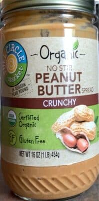 Crunchy No Stir Peanut Butter Spread