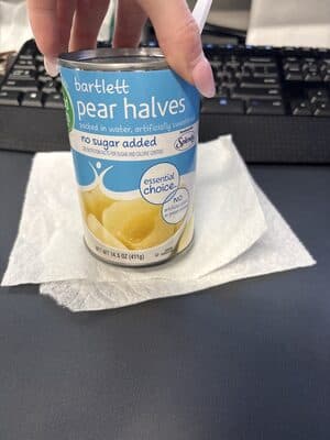 Bartlett Pear Halves Packed In Water