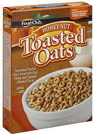 Honey Nut Toasted Oats Sweetened Toasted Oat Cereal With Real Honey And Natural Almond Flavor