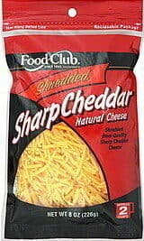 Sharp Cheddar Shredded Cheese