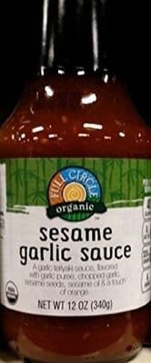 Sesame Garlic Teriyaki Sauce with Sesame Seeds, Toasted Sesame Oil and a Touch of Orange