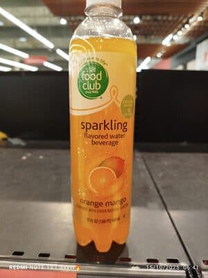 Orange Mango Sparkling Water