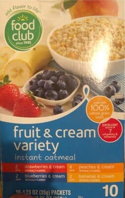 Fruit & cream variety