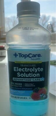 Advantage Care, Berry Frost Electrolyte Solution for Adults & Kids