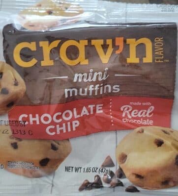 Chocolate Chip Mini Muffins