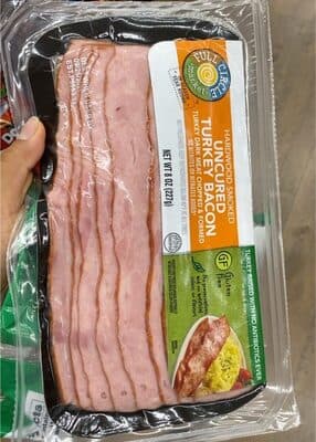 Hardwood Smoked Uncured Turkey Bacon