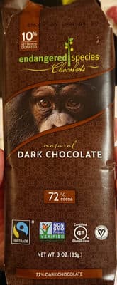 Bold + Silky Dark Chocolate 72% Cocoa Chocolate Bar