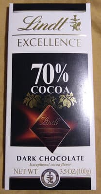 70% Cocoa Dark Chocolate