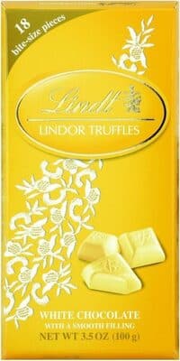 Lindt LINDOR White Chocolate Truffle Pieces