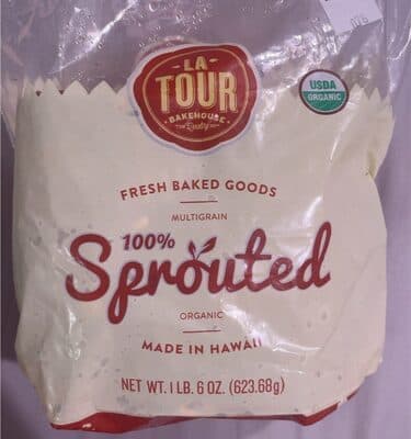 Multigrain 100% Sprouted Organic Toast