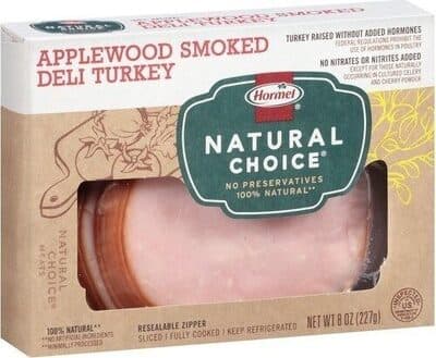 100% Natural Applewood Smoked Deli Turkey