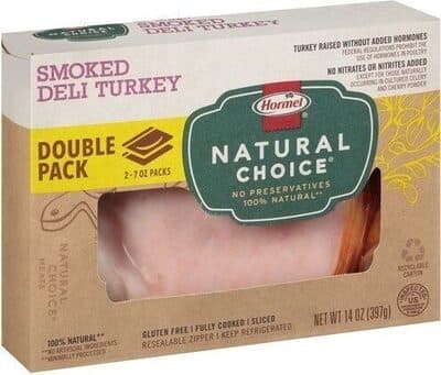 Hormel Natural Choice Smoked Deli Turkey
