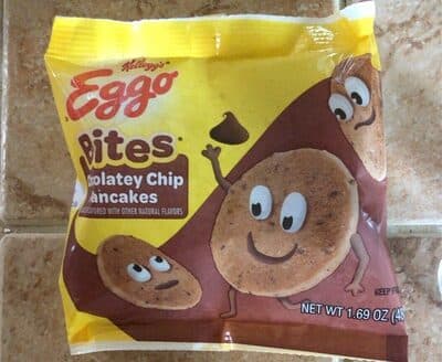 Chocolatey Chip Flavored Pancakes