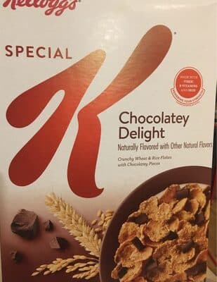 Chocolatey Delight Flavored Crunchy Wheat & Rice Flakes With Chocolatey Pieces Cereal