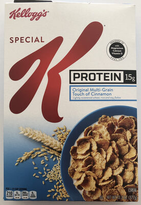 Original Multi-Grain Touch of Cinnamon Lightly Sweetened Wheat, Rice and Soy Flakes Cereal