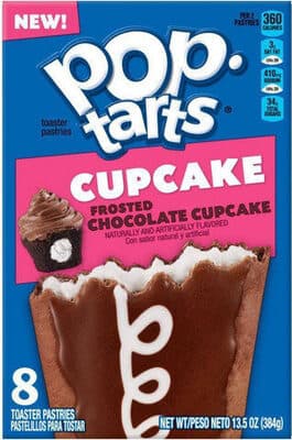 Frosted Chocolate Cupcake Flavored Toaster Pastries