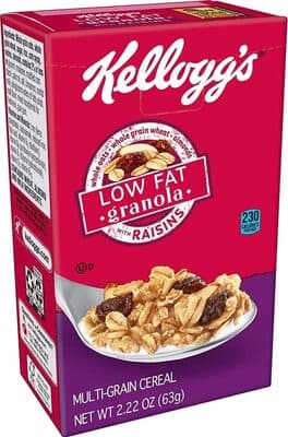 Low Fat Granola Multi-Grain Cereal With Raisins