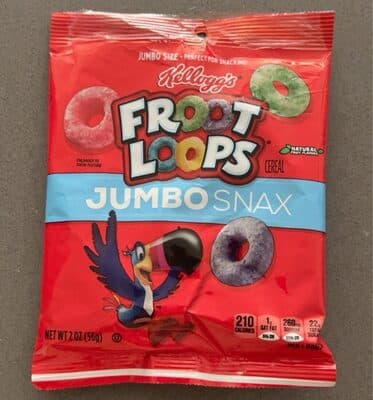 Fruit Flavor Jumbo Snax Cereal
