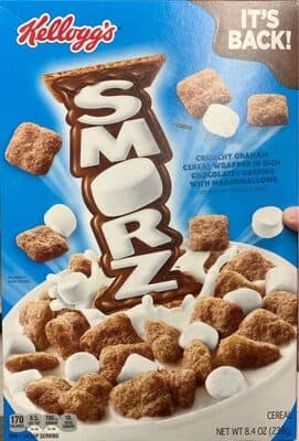 Crunchy Graham Flavored Cereal Wrapped In Rich Chocolatey Coating With Marshmallows