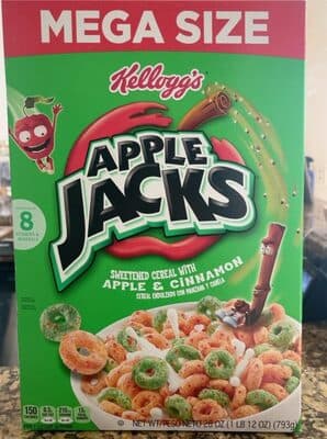 Sweetened Cereal With Apple & Cinnamon