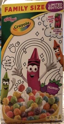 Jazzberry Flavored Cereal