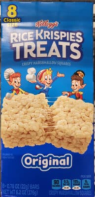 Original Crispy Marshmallow Squares Bars