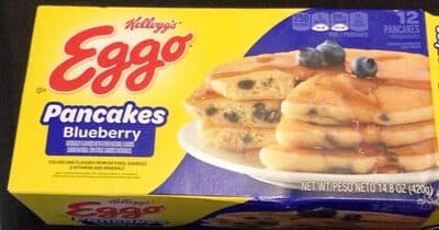Blueberry Flavored Pancakes