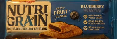 Blueberry Flavored Soft Baked Breakfast Bar
