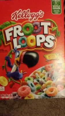 Fruit Flavor Sweetened Multi-Grain Cereal