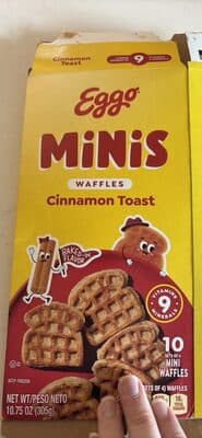 Cinnamon Toast Mini Waffles