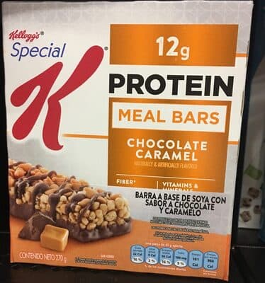 Chocolate Caramel Flavored Protein Meal Bars