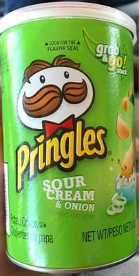 Sour Cream & Onion Flavored Potato Crisps