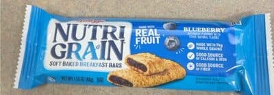 Blueberry Flavored Soft Baked Breakfast Bars