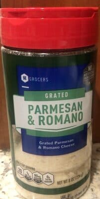 Grated Parmesan & Romano