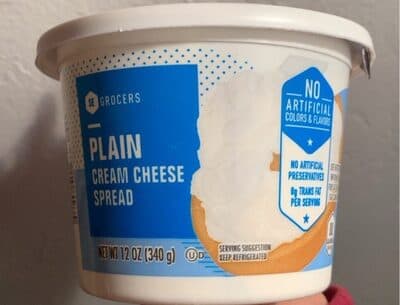 Plain Cream Cheese Spread
