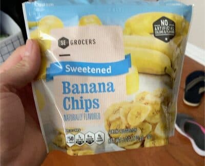 Sweetened Banana Chips