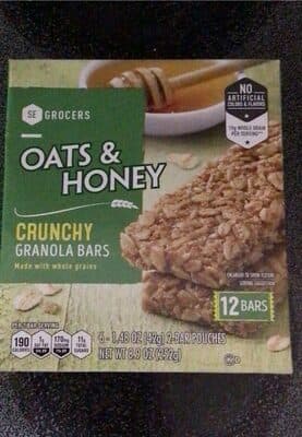Oats & Honey Crunchy Granola Bars
